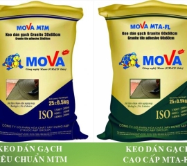 Keo dán gạch đá Mova